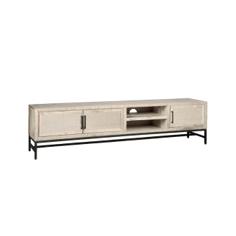 CARINI TV stand white 3 drs. 200x40x50