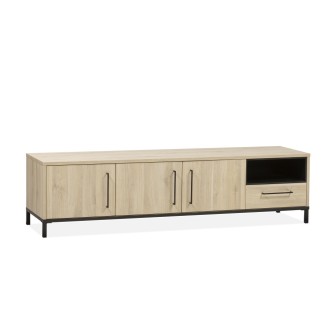 Tv-meubel Tower | Groot 3 Dr/1La/1 Open | Lamulux
