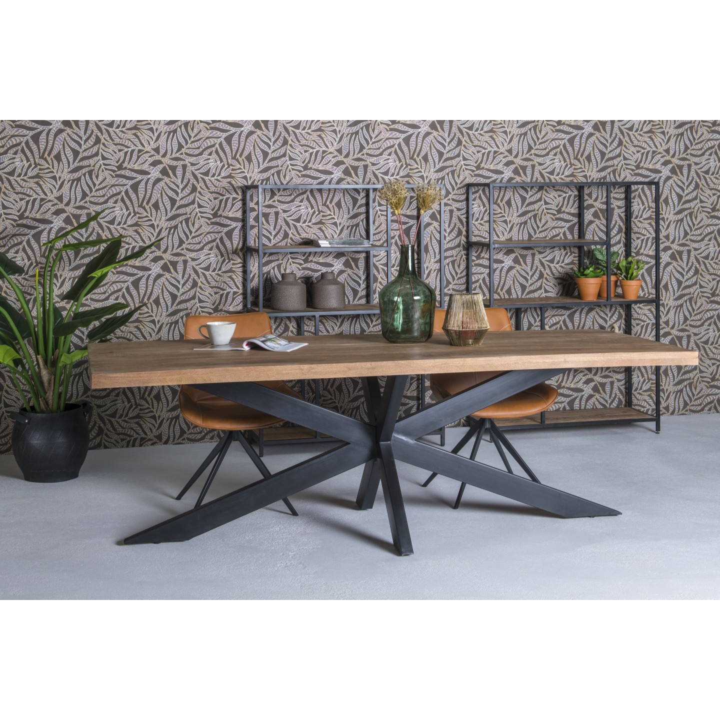 Eetkamertafel Brix Sturdy Spider 220 cm