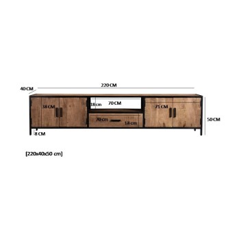 TV Meubel Sturdy 220 cm