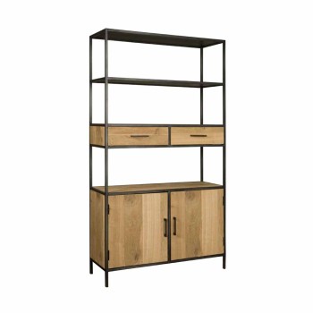 LUNA Wallrack 115cm - 2 drs - 2 drws