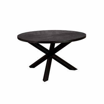 VIOLA Round diningtable iron star Leg - 2KD - 130