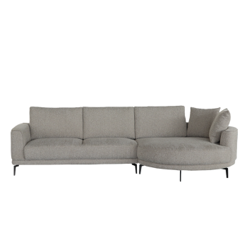 Bank Prescot | 2,5 zits L - Chaise R| Espresso
