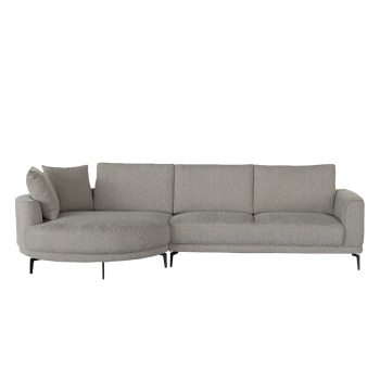 Bank Prescot | Chaise L - 2,5 zits R | Espresso