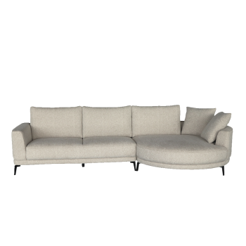 Bank Prescot | 2,5 zits L - Chaise R| Sand