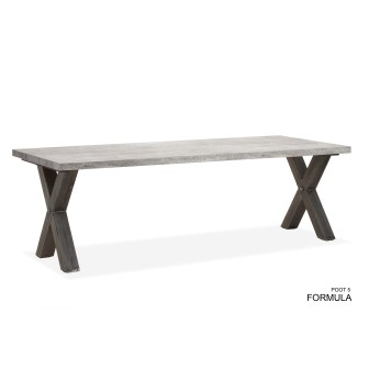 Eetkamertafel Formula | Lamulux | X-poot