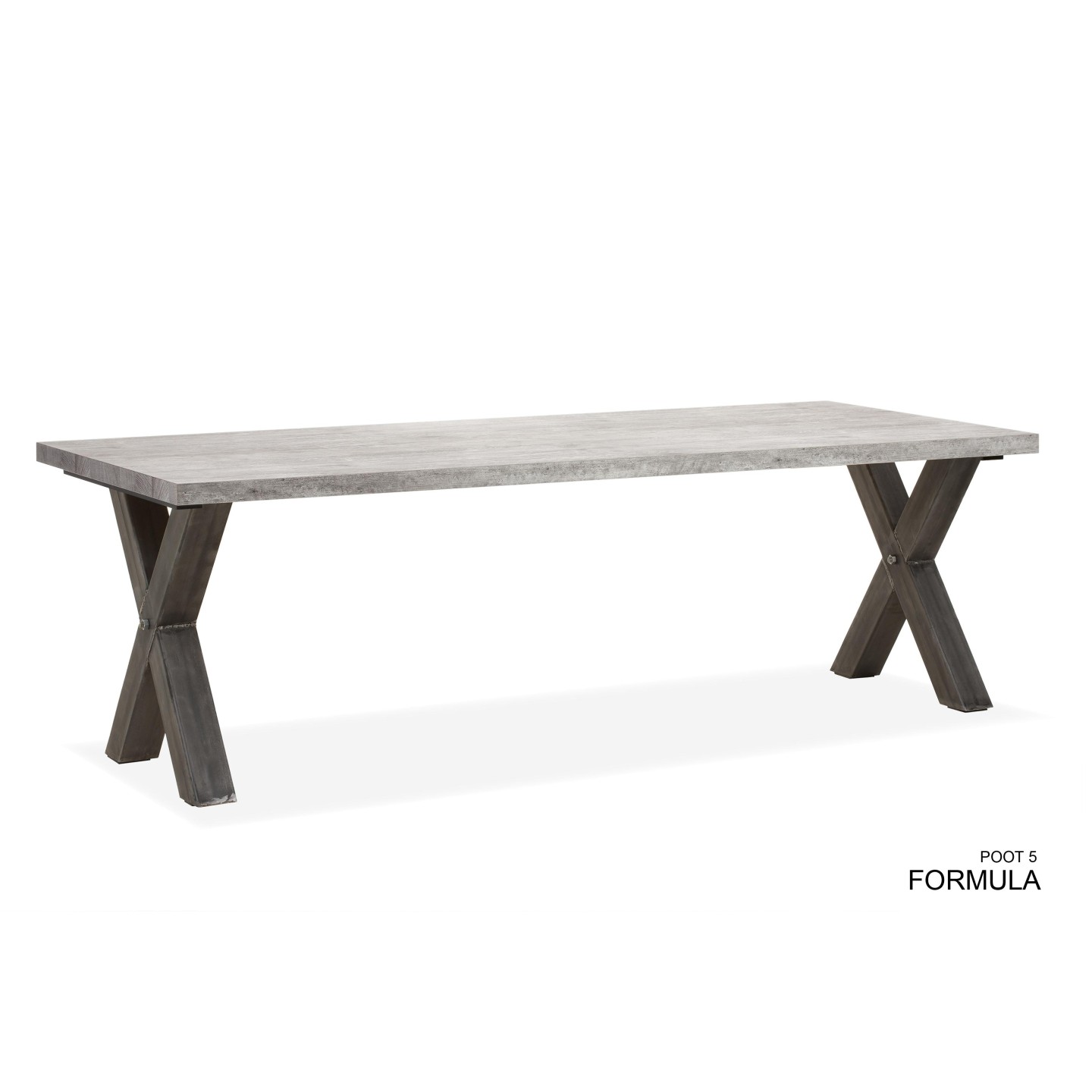 Eetkamertafel Formula | Lamulux | X-poot