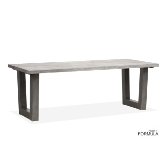 Eetkamertafel Formula | Lamulux | U-poot