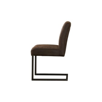  Ferro Sidechair - Savannah Dark Brown