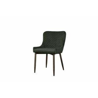  Oledo Sidechair - Fabric Bluvel 78 Green