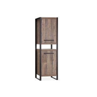 Broodkast | 2 dr/1 open vak | Lamulux Proces mokka