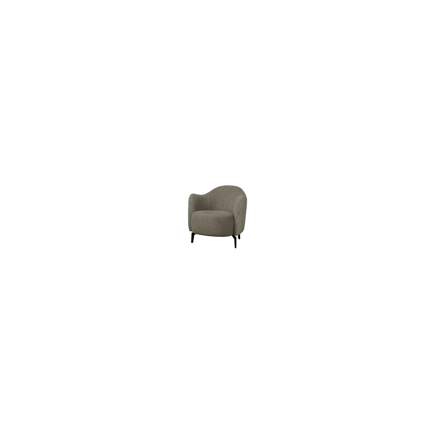 HC-CHAIR Bondo coffeechair - fabric Bliss 3 dark grey