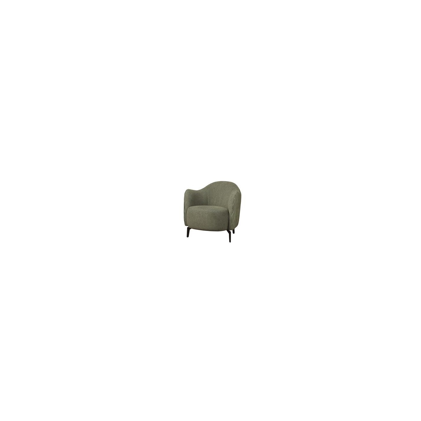 HC-CHAIR Bondo coffeechair - fabric Bliss 20 dark green