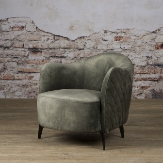 HC-CHAIR Bondo coffeechair - fabric Bliss 20 dark green