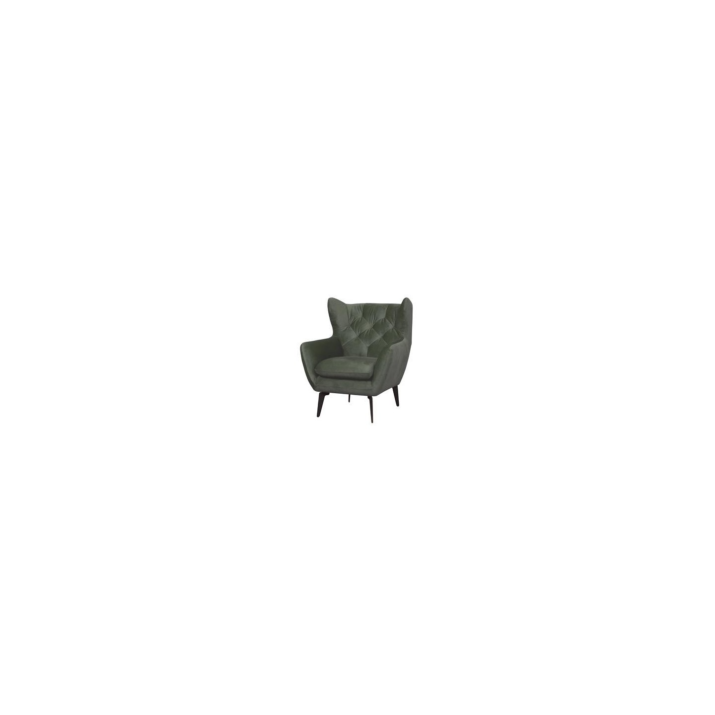 HC-CHAIR Bomba coffeechair - fabric Bliss 20 dark green