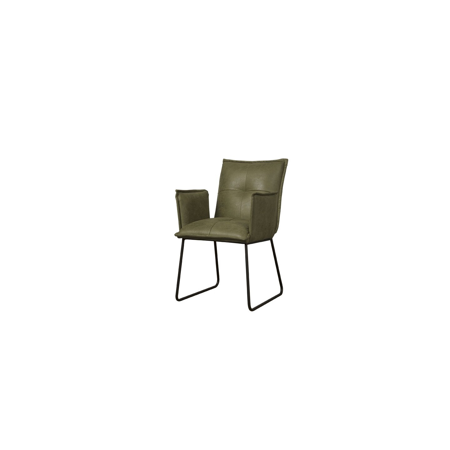 NC-CHAIR Seda armchair - fabric cherokee 13 green