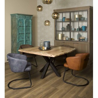 SORIA Square dining table 130 - top 4