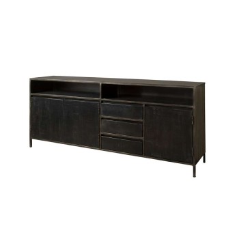 PATERNO Sideboard 3 drs 3 drws - 200x40x85