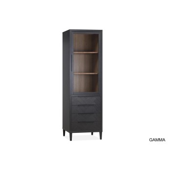 Vitrinekast Gamma | 1 dr...