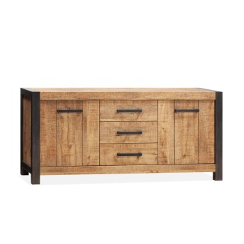 Dressoir Claire | 2 deurs/3 laden | Lamulux Mango