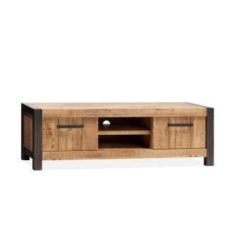 Tv-meubel Claire | laag 2 dr/2 open vak | Lamulux Mango