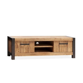 Tv-meubel Claire | laag 2 dr/2 open vak | Lamulux Mango
