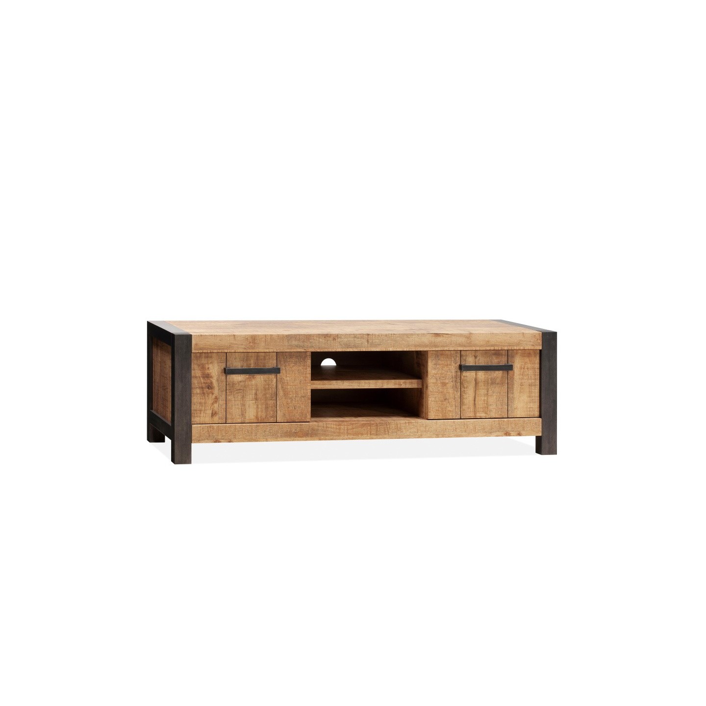 Tv-meubel Claire | laag 2 dr/2 open vak | Lamulux Mango