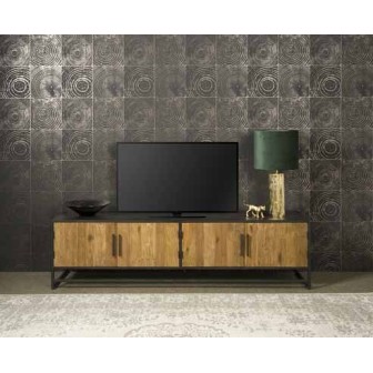 FELINO TV stand 4 drs. 200x45x53