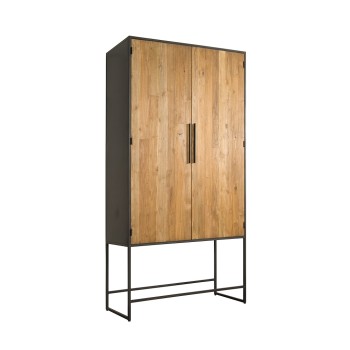 FELINO Cabinet 2 drs. 116x45x220