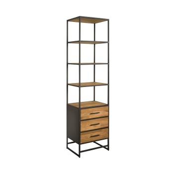 FELINO Bookcase 3 drws. 60x45x220