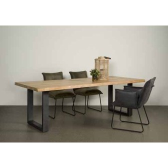 ULTIMO Live-edge diningtable 200x100 top 5