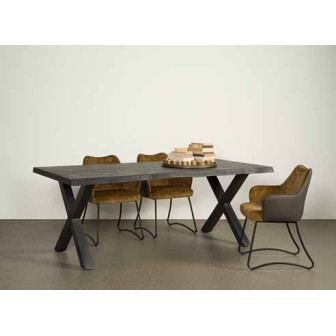 XARA Live-edge dining table 160x90 - top 5