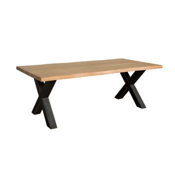 XARA Live-edge dining table...
