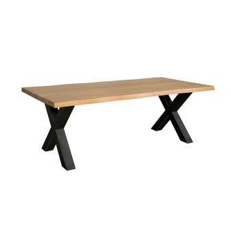 XARA Live-edge dining table 240x100 - top 5