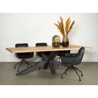 SOVANA Live-edge diningtable 220x100 top 5