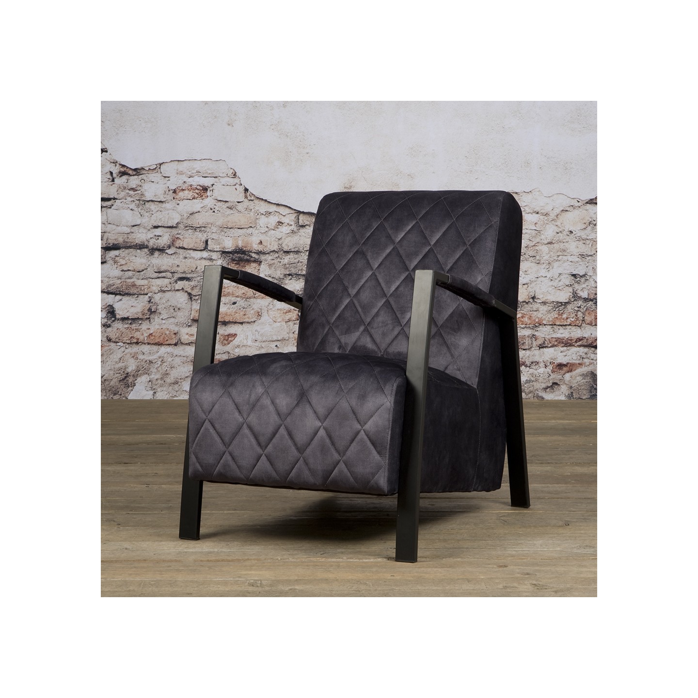  Villa Coffeechair Kd - Adora Color 29 Antracite