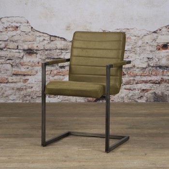  Rocca Armchair - Bull Green