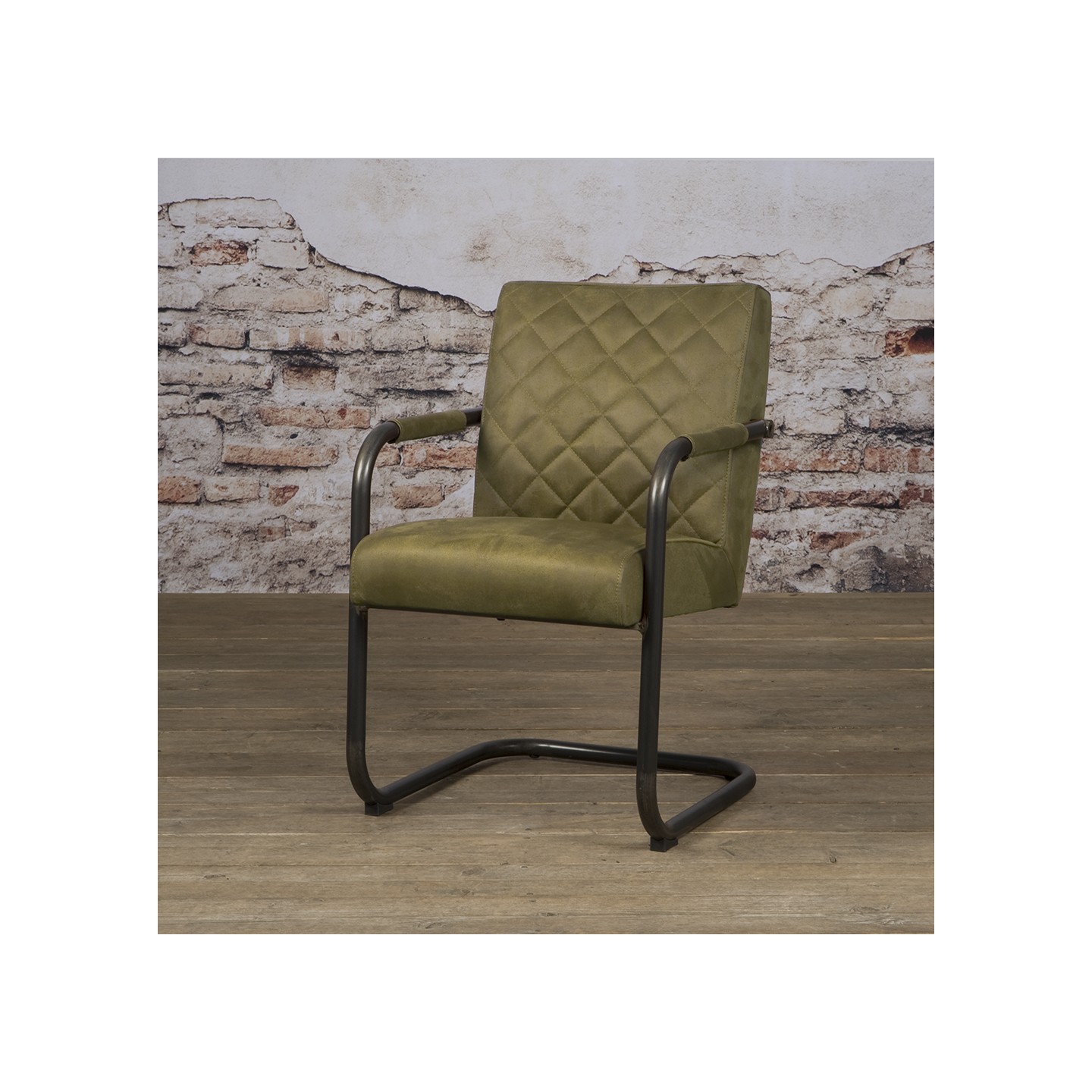 NI-CHAIR Civo armchair - Bull green