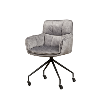 YB-CHAIR Saronno armchair - fabric Light grey 