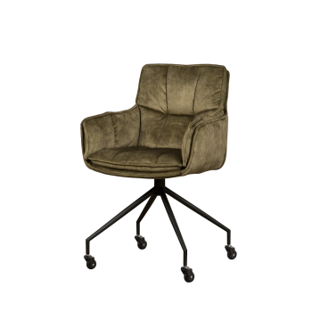 Saronno armchair - fabric Green 