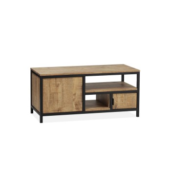 Tv-meubel Bombay | Klein 2 dr/2 open | Lamulux