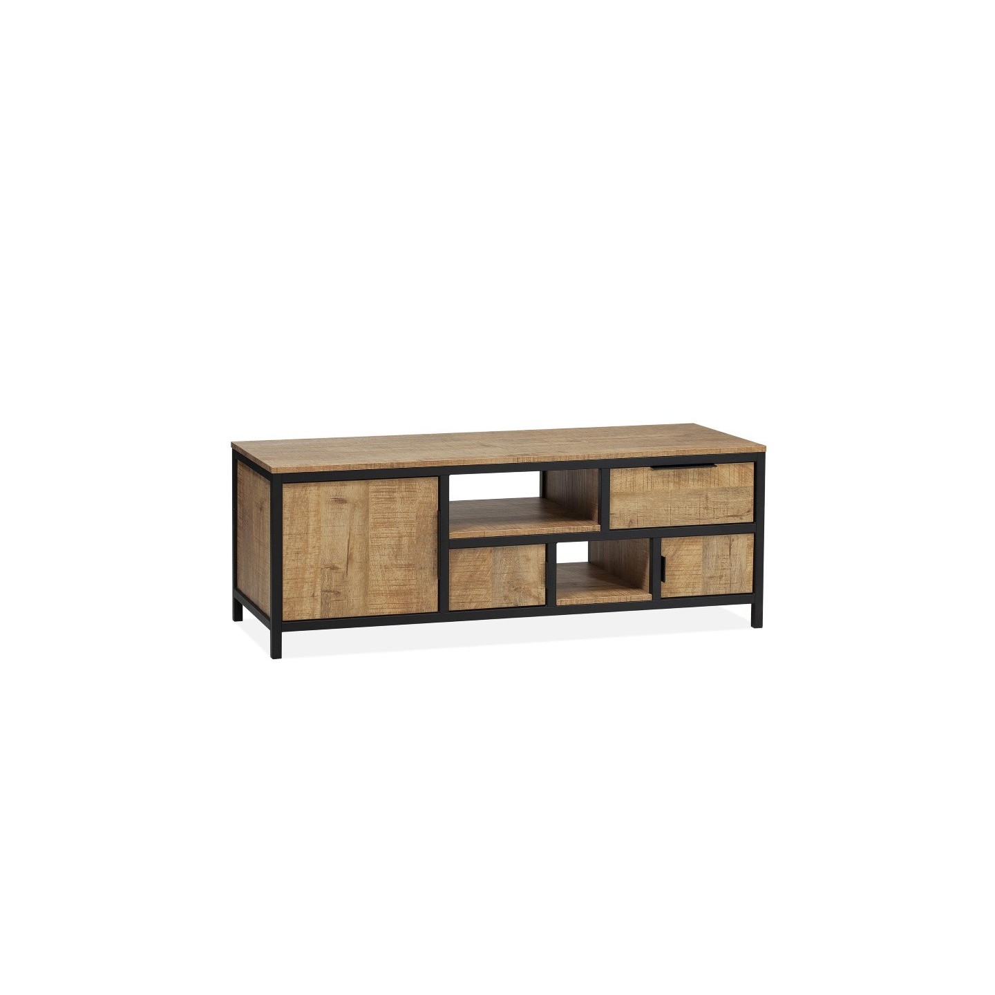 Tv-meubel Bombay | Midden 3 dr/1la/2 open | Lamulux