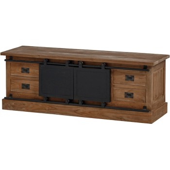 Beethoven TV Dressoir 150 cm - Industrial Teak Compositions