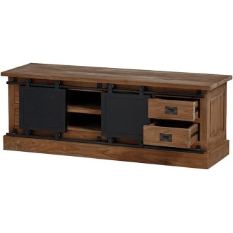 Beethoven TV Dressoir 150 cm - Industrial Teak Compositions