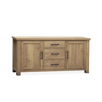 Dressoir Nora | 2 deurs/3 laden | Lamulux Barley