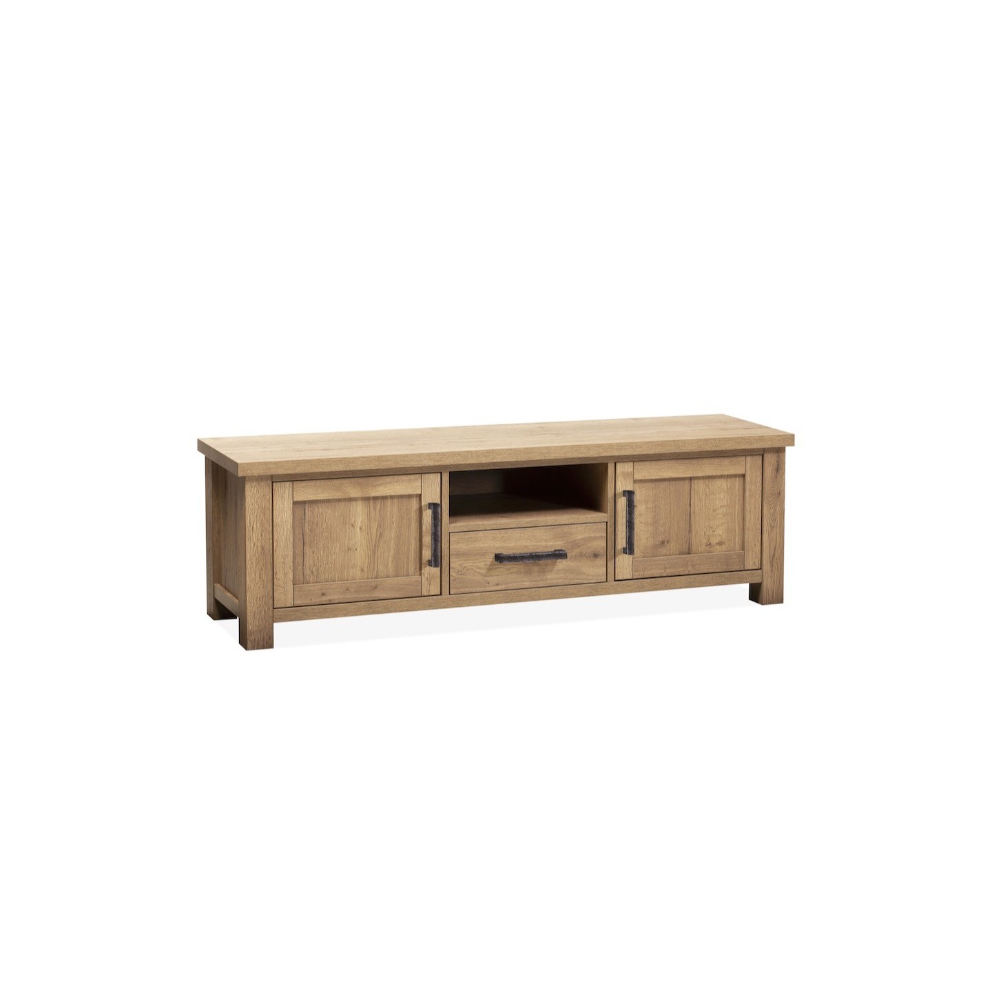 Tv-meubel Nora | groot 2 deurs/1 la/1 open | Lamulux Barley