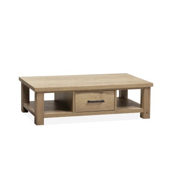 Nora Salontafel 1 la/2 open vakken | Lamulux Barley