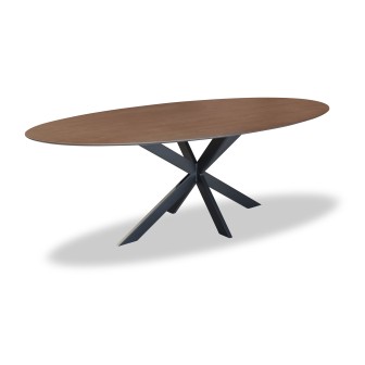 Eetkamertafel Dutch Oak Steel