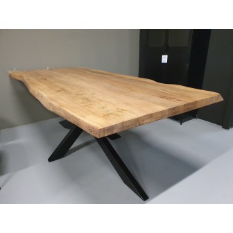 Eetkamertafel Anaconda | Naturel | Spinpoot | 220 x 100 cm