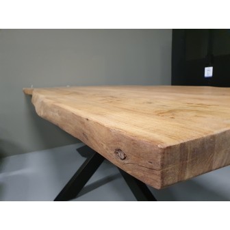 Eetkamertafel Anaconda | Naturel | Spinpoot | 220 x 100 cm